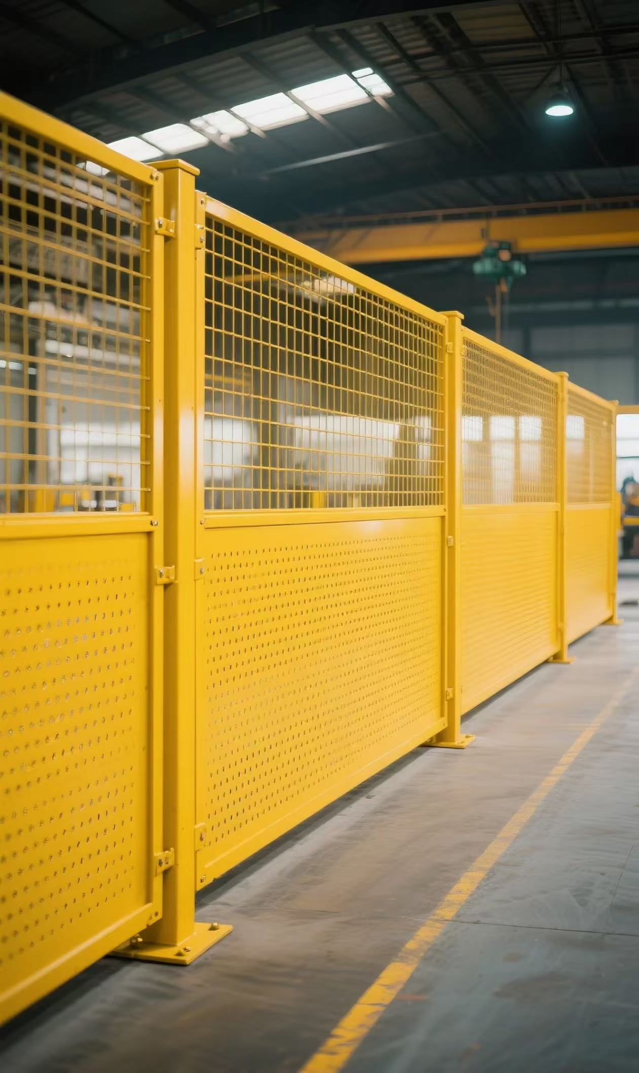 車(chē)間沖孔圍擋